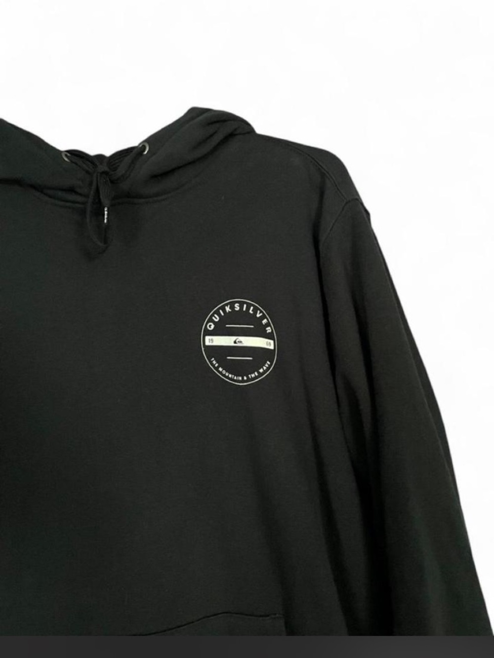 Quiksilver black hoodie - Picture 3 of 6